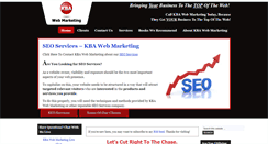 Desktop Screenshot of kbawebmarketing.com